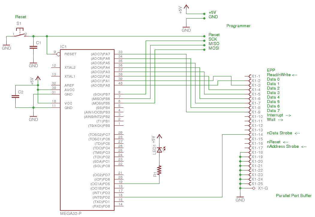 Схемы на atmega328p